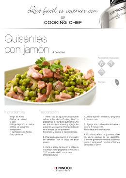 Guisantes con Jamón
