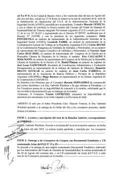 Acta N°8. - FGS