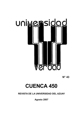 CUENCA 450 - Universidad del Azuay