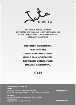 Manual tostador TT589