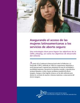 Asegurando el acceso de las mujeres latinoamericanas a los