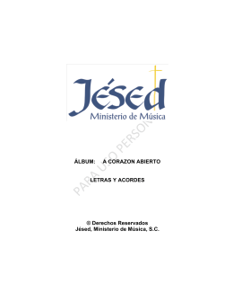 Descargar PDF - Jesed Ministerio de Música Católica