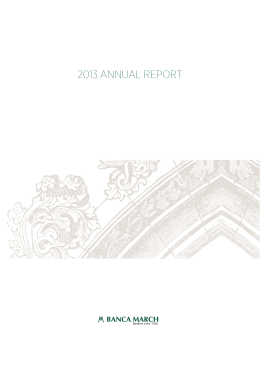 2013 ANNUAL REPORT