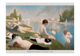 George Pierre Seurat “Los bañistas” (1883)