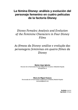 La fémina Disney - Sociedad y Economía