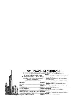 ST. JOACHIM CHURCH