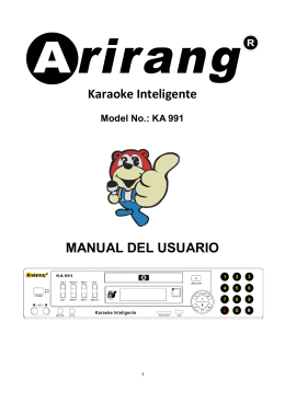 bajar manual ka991 en español - Arirang