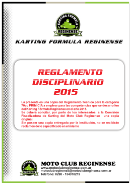 REGLAMENTO DISCIPLINARIO 2015 WEB