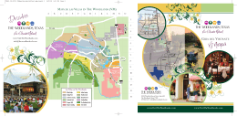 mapa - The Woodlands Convention & Visitors Bureau