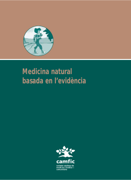 Medicina natural basada en l`evidència