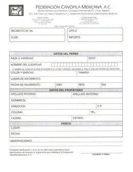 Certificado Pureza Racial Inicial