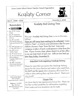 l<oalaty Corner