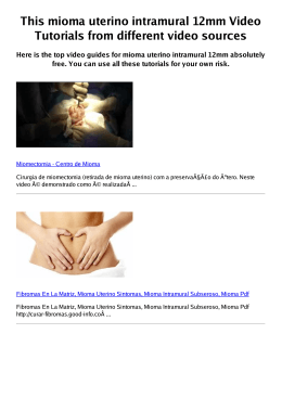 #Z mioma uterino intramural 12mm PDF video books