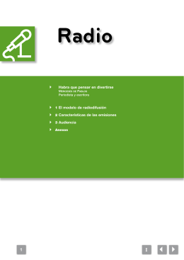 Radio I - Anuario SGAE