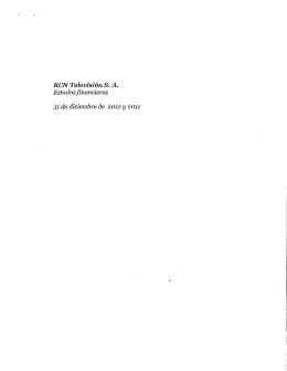 5. Estados financieros 2011-2012