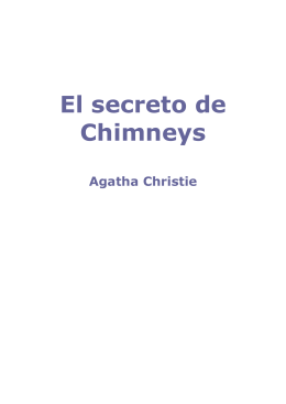 Agatha Christie - El secreto de Chimneys