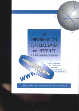 Documentación jurídica en Internet