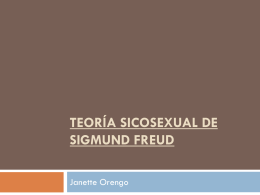 Teoría sicosexual de Sigmund Freud