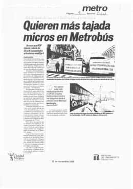 sector transporte