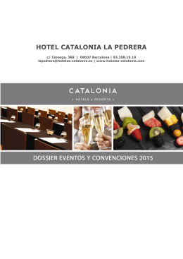 HOTEL CATALONIA LA PEDRERA