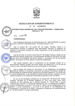 R. Superintendencia Nº 229-2015