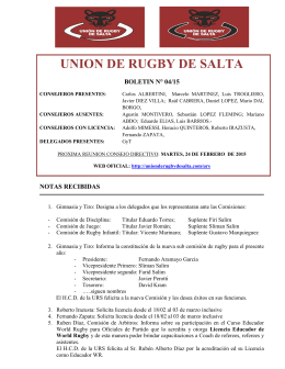 UNION DE RUGBY DE SALTA