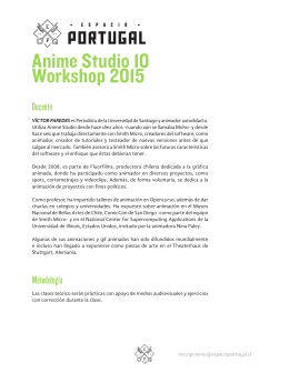 Anime Studio 10 Workshop 2015