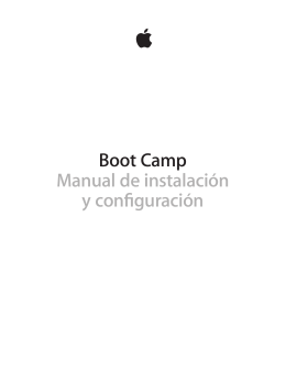 Boot Camp Manual de instalación y configuración