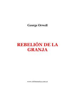 Rebelión en la granja