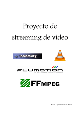 Proyecto de streaming de vídeo