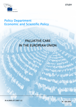 Palliative Care in the European Union
