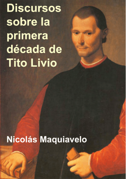 Discursos sobre la primera década de Tito Livio