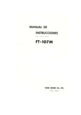 La sección de Recepción del FT-107M utiliza un diodo