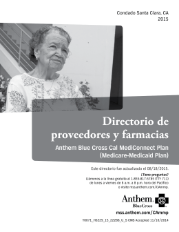 Provider and Pharmacy Directory