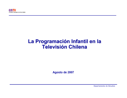 Valoración TV Infantil 2007 (versión prensa)