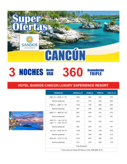 hotel sandos cancun luxury experience resort