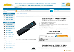 Repuesto para Toshiba PA3817U-1BRS Baterías,Batería