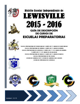 Spanish - Lewisville ISD