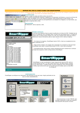 RIPEAR DEL DVD AL DISCO DURO CON SMARTRIPPER