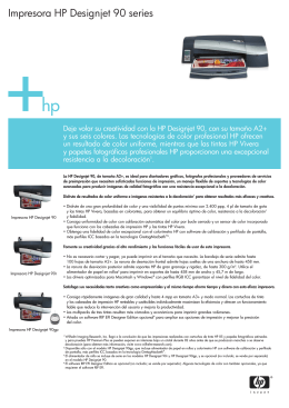 Impresora HP Designjet 90 series