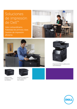 Soluciones de impresión de Dell™