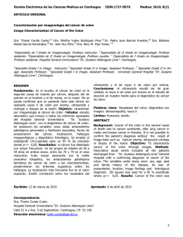 3 Revista Electrónica de las Ciencias Médicas en Cienfuegos ISSN