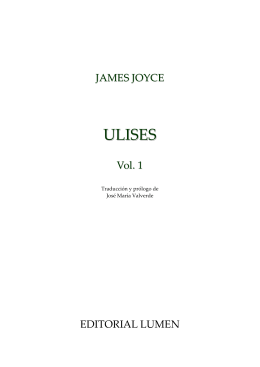 Joyce, James - Ulises - Vol 1 [R1]