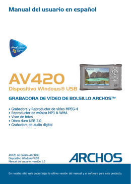 AV400 Manual V3_ES1_Final.indd