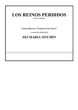 Zecharia Sitchin Los reinos perdidos