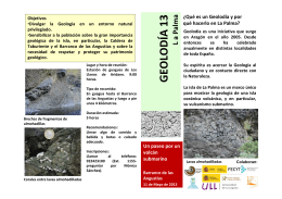 GEOLODÍA 13 - Sociedad Geológica de España