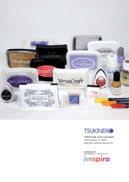 Catálogo Tsukineko 2013