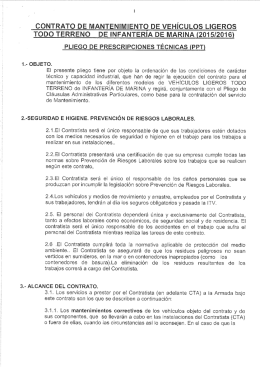 , DE VEHÍCUL LIER TERREN DE INFANTERIA DE MARINA (2015