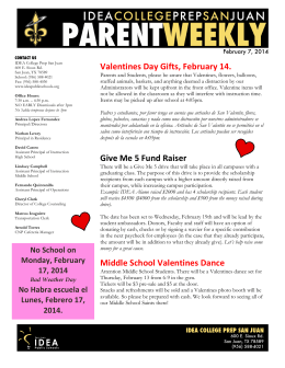 Valentines Day Gifts, February 14. Give Me 5 Fund Raiser Middle
