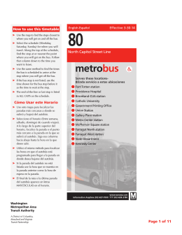 80 bus - Washington Metropolitan Area Transit Authority